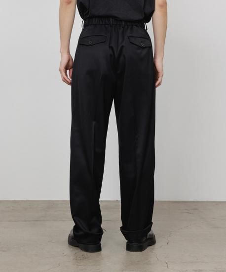 スーツ MARKAWARE WOOL GABARDINE WIDE TROUSERS MARKAWARE(マーカウェア) / Organic Wool 2/80 Gabardine Double