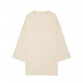 <img class='new_mark_img1' src='https://img.shop-pro.jp/img/new/icons7.gif' style='border:none;display:inline;margin:0px;padding:0px;width:auto;' />25F/WBALL GAMES THREE-QUARTER SLEEVE TEE NOIL SILK KNIT/ markaʥޡ