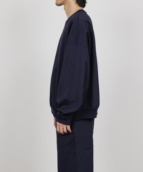 予約商品11月入荷予定【25WINTER】HUGE SHORT SWEAT ORGANIC COTTON