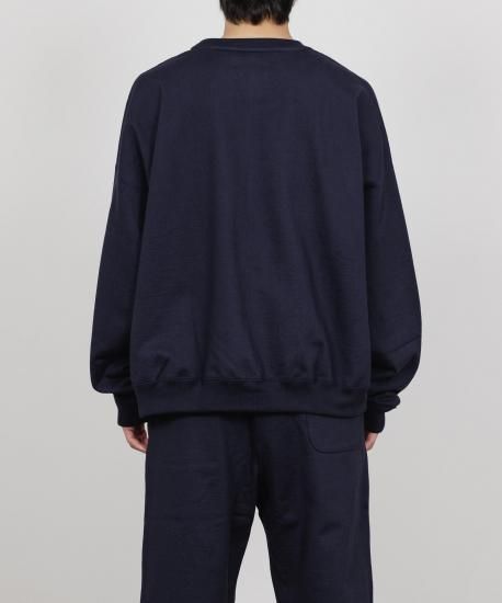 予約商品11月入荷予定【25WINTER】HUGE SHORT SWEAT ORGANIC COTTON