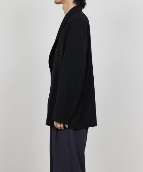 25WINTER】W.B JACKET LOOSE FIT 2/60 WASHER WOOL GABARDINE / marka 25WINTER】W.B JACKET LOOSE FIT 2/60 WASHER WOOL GABARDINE / marka