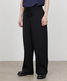 <img class='new_mark_img1' src='https://img.shop-pro.jp/img/new/icons7.gif' style='border:none;display:inline;margin:0px;padding:0px;width:auto;' />25WINTER WIDE CYLINDER FIT EASY PANTS 2/60 WASHER WOOL GABADINE  / markaʥޡ