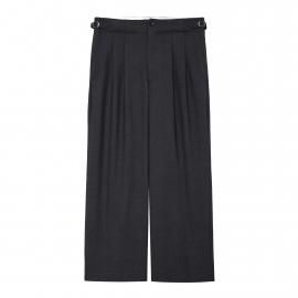 <img class='new_mark_img1' src='https://img.shop-pro.jp/img/new/icons7.gif' style='border:none;display:inline;margin:0px;padding:0px;width:auto;' />25F/WTWO TUCK MILITARY TROUSERS RECYCLE POLYESTER NON-MULESED WOOL GABADINE / markaʥޡ