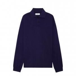 <img class='new_mark_img1' src='https://img.shop-pro.jp/img/new/icons7.gif' style='border:none;display:inline;margin:0px;padding:0px;width:auto;' />25F/WTWO BUTTON POLO L/S TEE 2/72 WOOL SINGLE JERSEY WASHABLE / markaʥޡ