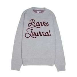 JAQUARD LETTERS KNIT / BANKS JOURNAL (Х󥯥㡼ʥ)