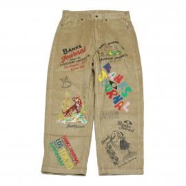 【美品】BANKS JOURNAL バンクスジャーナル　セットアップ　ストライプ BANKS パンツ WOVEN/BANKS(バンクス)ワイドシルエットストライプ