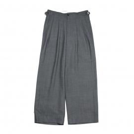 <img class='new_mark_img1' src='https://img.shop-pro.jp/img/new/icons7.gif' style='border:none;display:inline;margin:0px;padding:0px;width:auto;' />��26SS��TWO TUCK MILITARY TROUSERS RECYCLED POLYESTER NON-MULESED WOOL GABARDINE/marka�ʥޡ�����