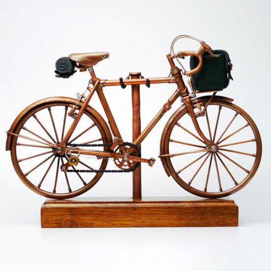 オランダで購入した手作りの自転車（ミニチュア） - その他