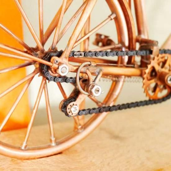 ミニチュア自転車工房 いわき】クラシックランドナー CR-07 - 自転車