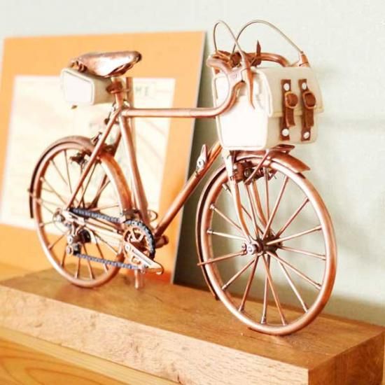 ミニチュア自転車工房 いわき】クラシックランドナー CR-08 - 自転車