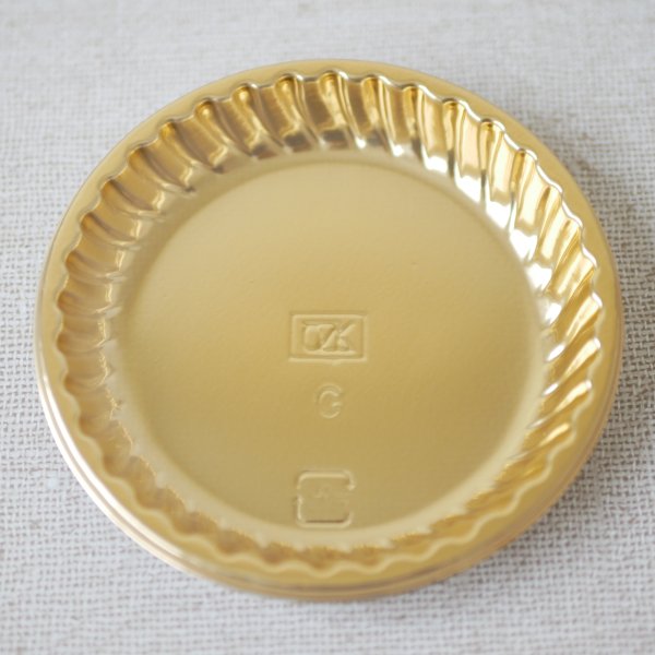 ８６フルールゴールドケーキトレー ｃ ５枚入 アトリエ ド パケ