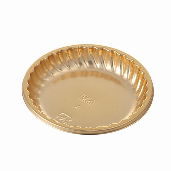 フルールゴールドケーキトレー（A）（5枚入） - アトリエ ド パケ