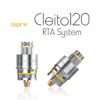 【ネコポス対応可】aspire Cleito120 RTA System【アスパイア クリート RBA】