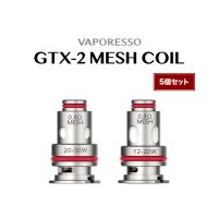 【ネコポス対応可】Vaporesso GTX-2 MESH COIL 5個セット【ベイパレッソ メッシュコイル リュクス LUXE PM40】
