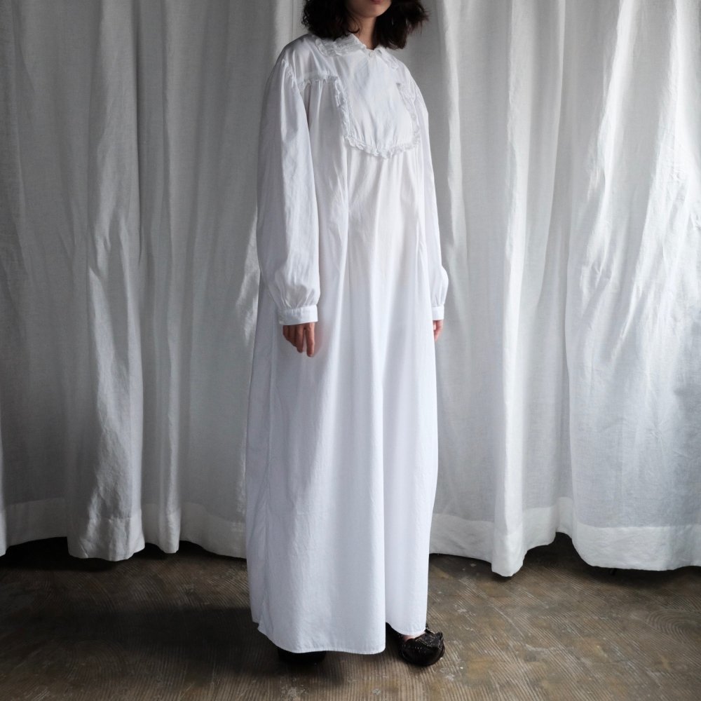 [VINTAGE] Milk White Maxi Long Dress