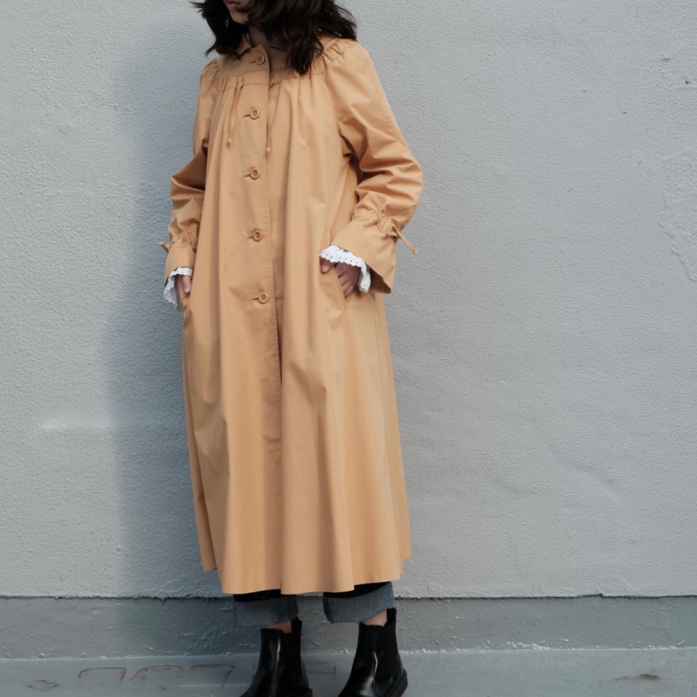 [VINTAGE] Mustard Yellow A-line Coat
