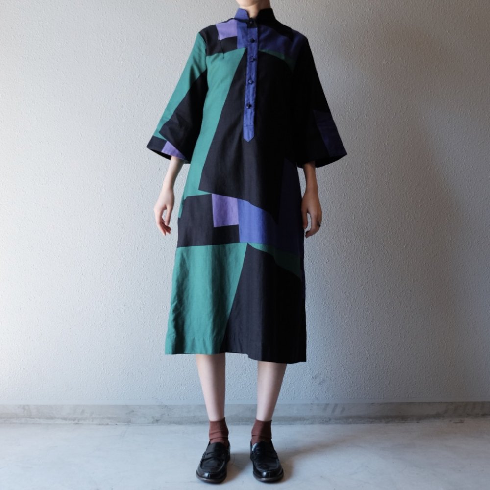 [VINTAGE] Colour Palette Mini Dress by Catherine Ogust