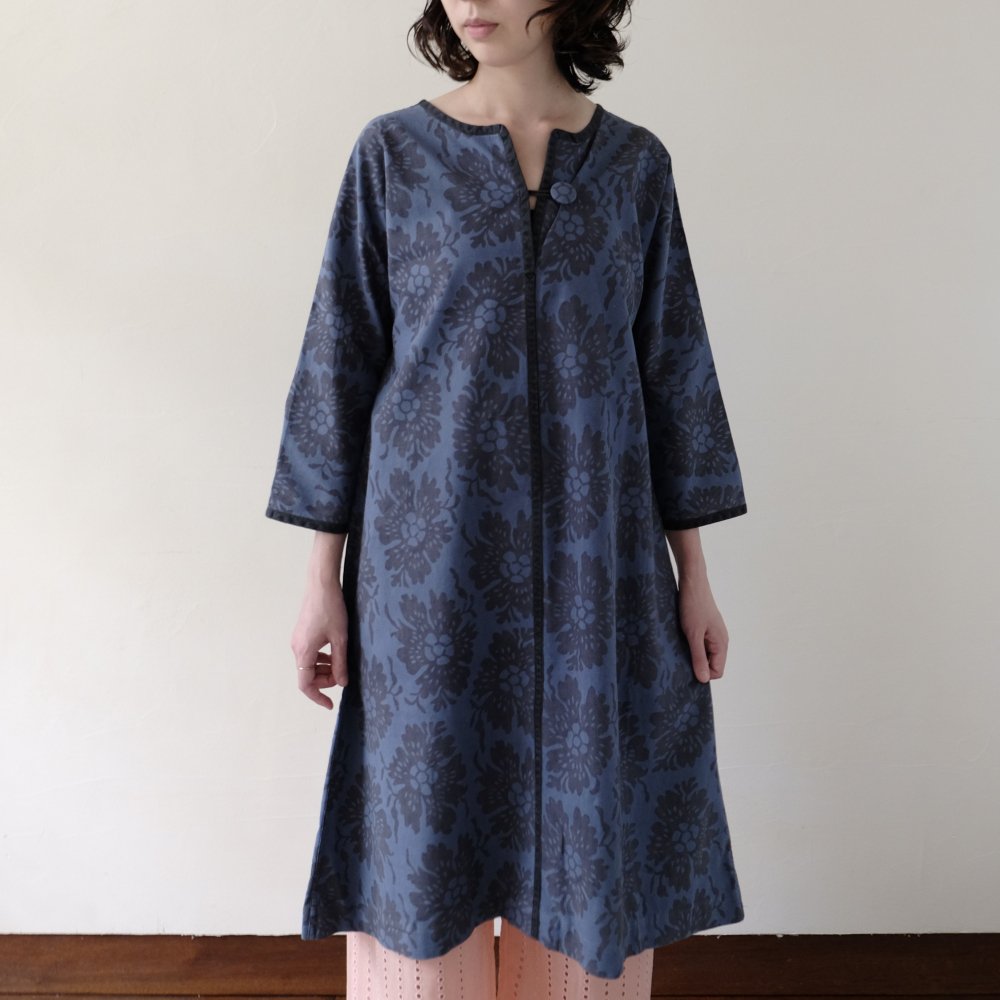 [VINTAGE] Swedish Batik Print Short Dress