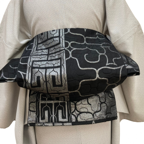 黒博物館 初版 初版帯 博多帯、単八寸帯
