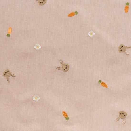 【即日匿名発送✨】フランシュリッペ　にんまりうさぎ　ノーカラージャケット　刺繍 即日匿名発送✨】フランシュリッペ にんまりうさぎ ノーカラー