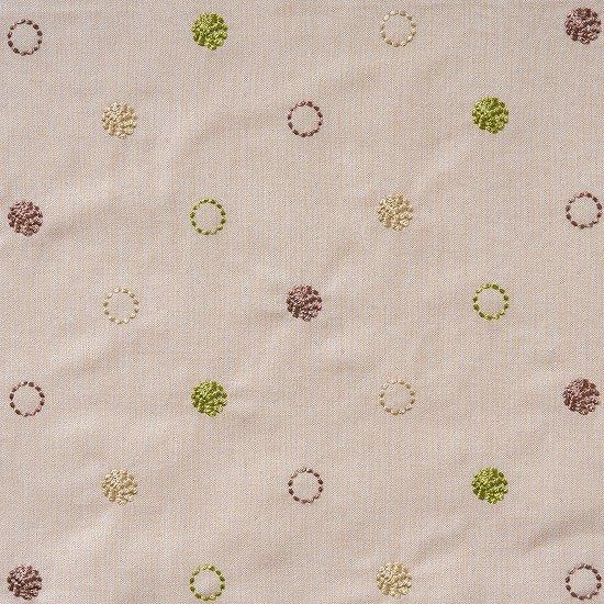 刺繍生地 【ドット/ベージュ/カモフラ】 カットクロス 綿ポリ