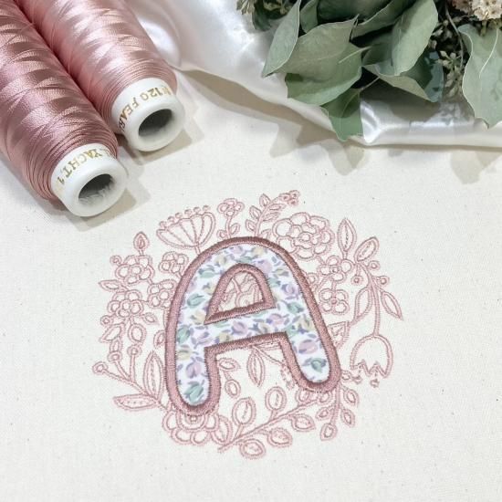ロラライハリス刺繍データ 生地直縫い ハンドメイド - メルカリ