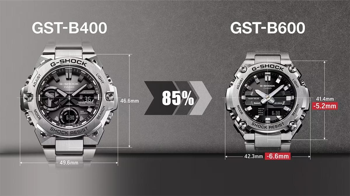 GST-B600D-1AJF CASIO カシオ G-STEEL Gショック - 高級腕時計 GST-B600D-1AJF CASIO カシオ G-STEEL Gショック - 高級腕時計