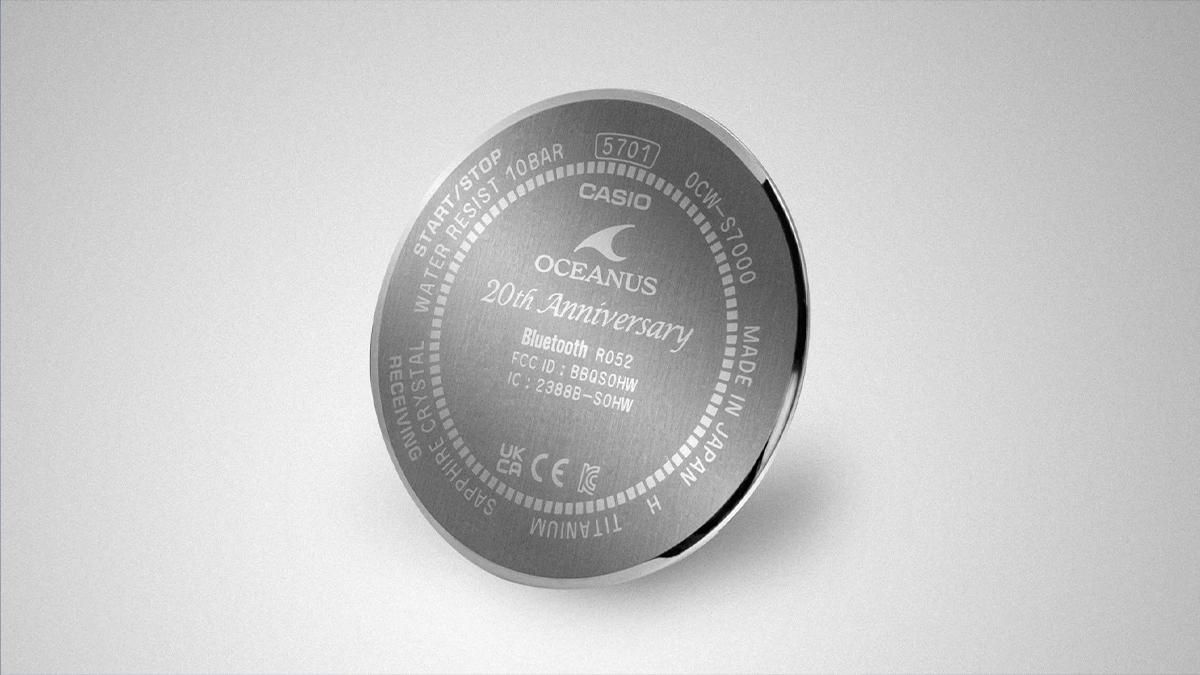 OCW-S7000BV-2AJRの裏ぶたを拡大した画像