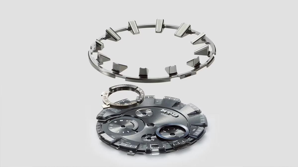 MTG-B4000-1AJFのダイアルの各画像