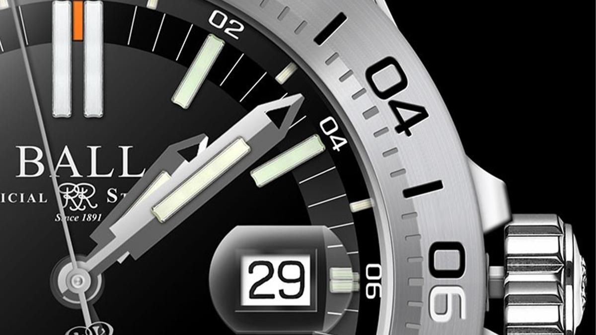 短針を拡大した画像