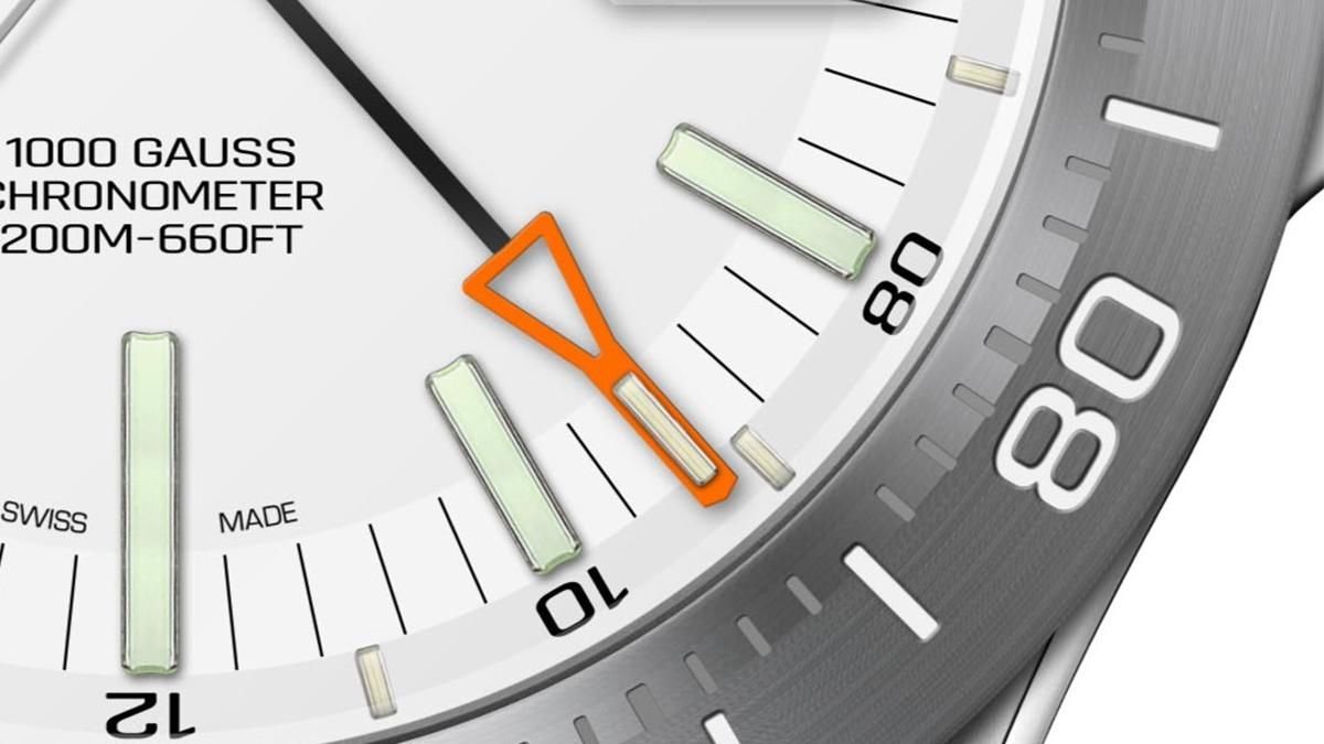 ベゼルを拡大した画像