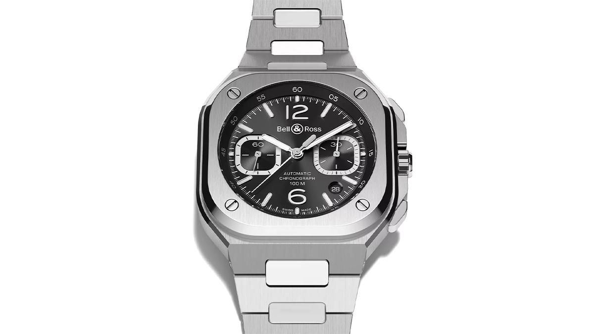 BR05C-BLC-ST/SSTの文字盤を拡大した画像