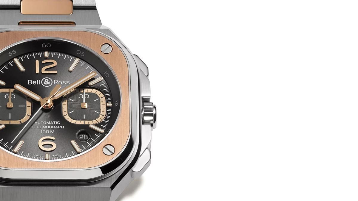 BR05C-RTH-STPG/SSGの文字盤を拡大した画像