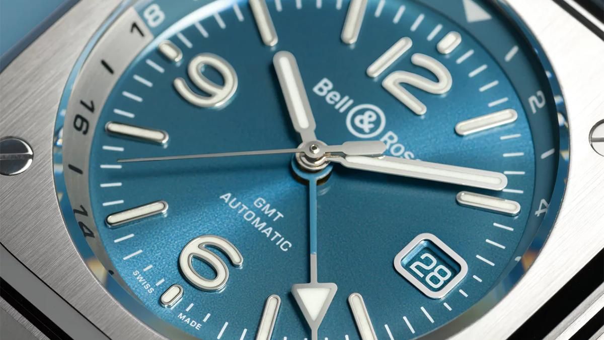 BR05G-PB-ST/SSTのダイヤルを拡大した画像