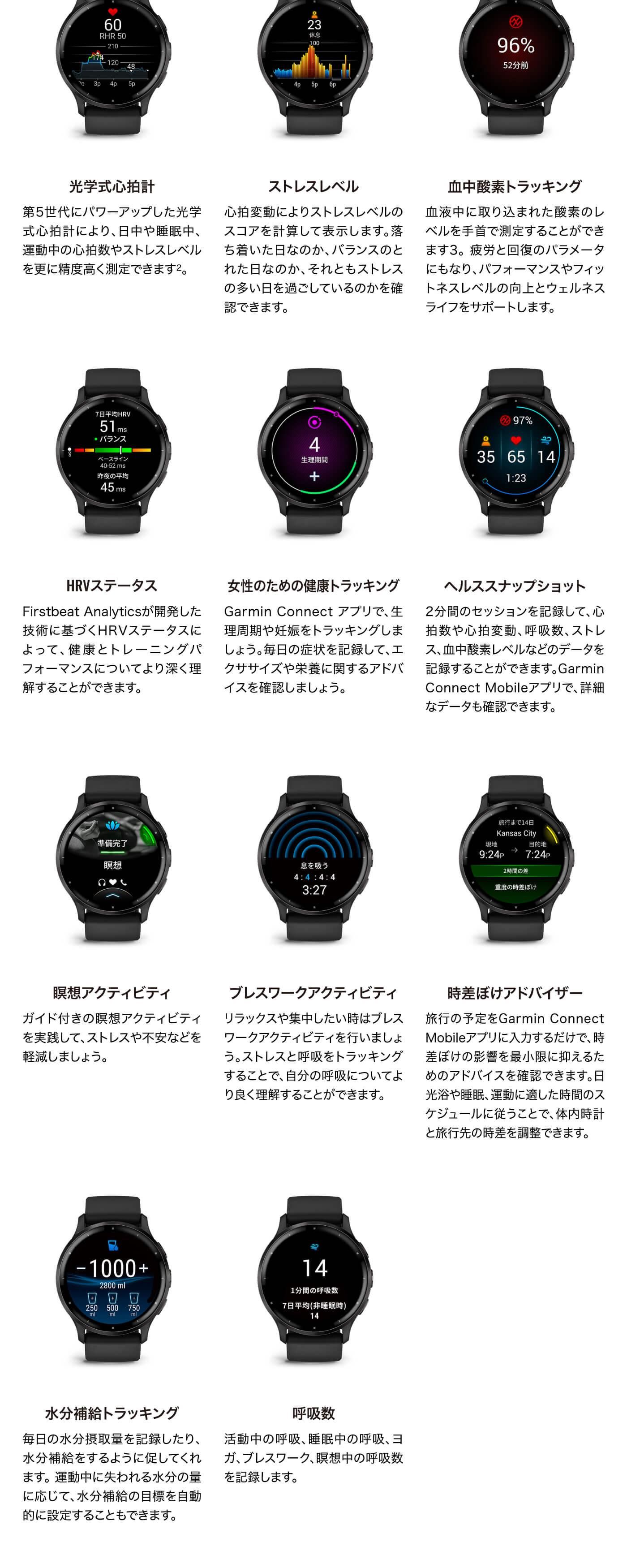 GARMIN - さとかいり ガーミン（GARMIN） Venu 3 Whitestone / Silver 010-02784-40