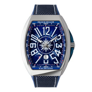 FRANCK MULLER フランク ミュラー ヴァンガード ヨッティング V45SCDTYACHTING ACBL ブルー