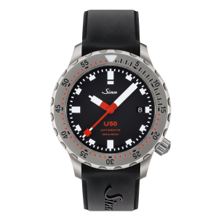 U50 Sinn ジン ダイバーズウォッチ シリコンストラップ仕様