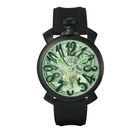 GAGA MILANO MANUALE 48MM　SKELETON 5312.02.OR(マヌアーレ48mm)