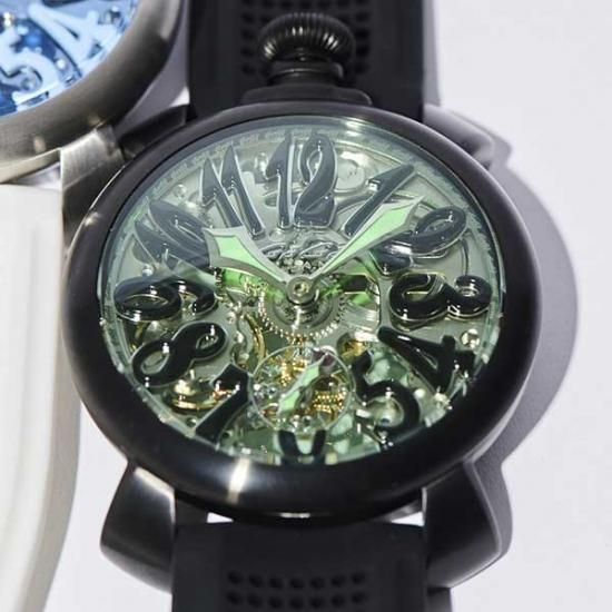 GAGA MILANO MANUALE 48MM　SKELETON 5312.02.OR(マヌアーレ48mm)
