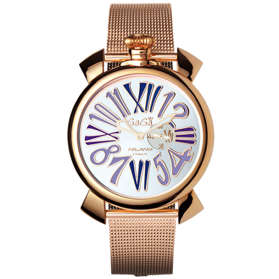 GAGA MILANO SLIM 46MM GOLD PLATED, 5081.3[スリム46mm] - 高級腕時計