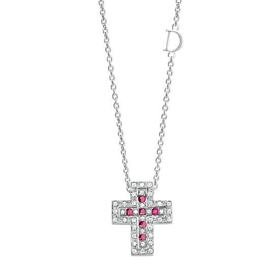 DAMIANI ベルエポック ダイヤモンドとルビーのネックレス XXSサイズ DAMIANI ベルエポック ダイヤモンドとルビーのネックレス XXSサイズ