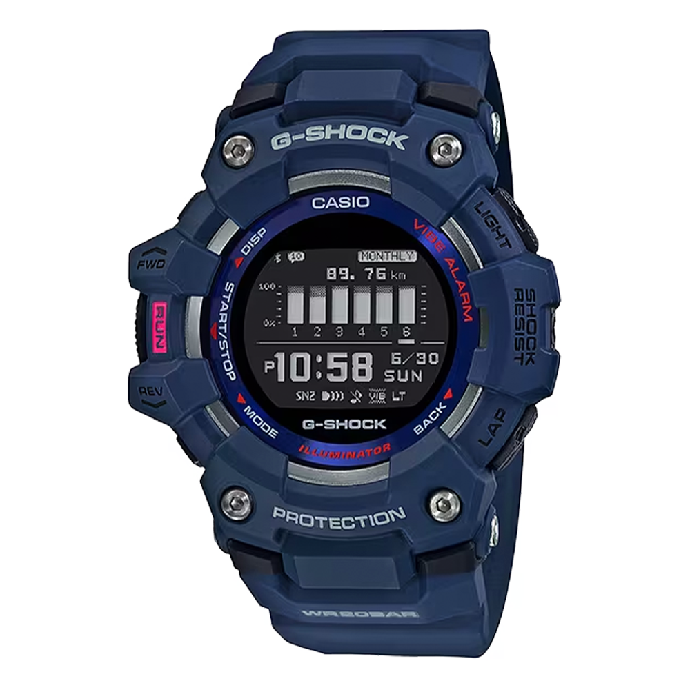 時計｜CASIO カシオG-SQUAD GBD-100-2JF - 正規販売店 腕時計の通販 ...