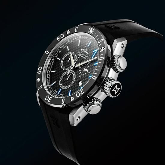 10221-3-NIBU2 EDOX エドックス クロノオフショア1 クロノグラフ