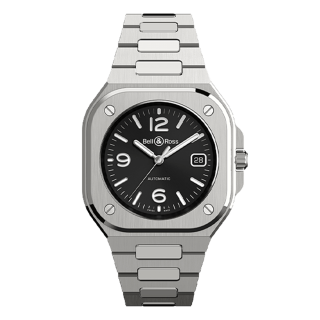 BR05A-BL-ST/SST ブラックスチール Bell & Ross ベル&ロス インストゥルメント BR05
