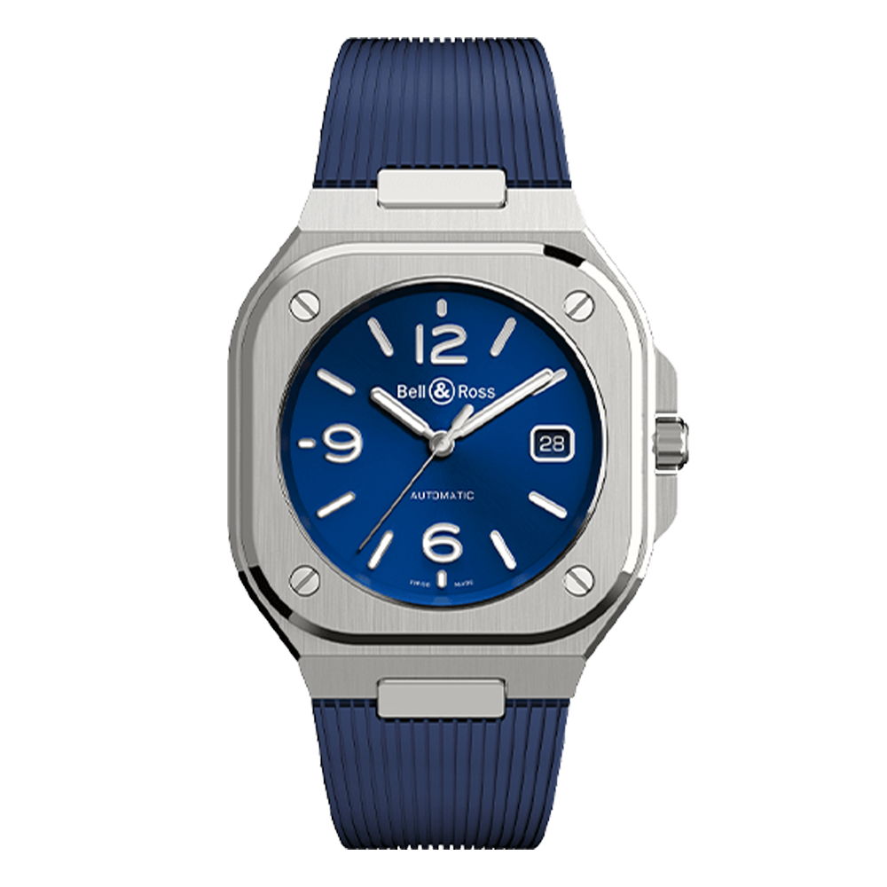 BR05A-BLU-ST/SRB ֥롼 Bell & Ross ٥& 󥹥ȥ BR05