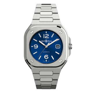 BR05A-BLU-ST/SST ֥롼 Bell & Ross ٥& 󥹥ȥ BR05