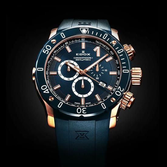 10221-37RBU3-BUIR3 EDOX エドックス エドックス クロノオフショア1 クロノグラフ