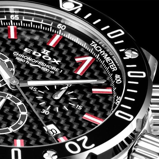10221-3M-NIRO2 EDOX エドックス クロノオフショア1 クロノグラフ
