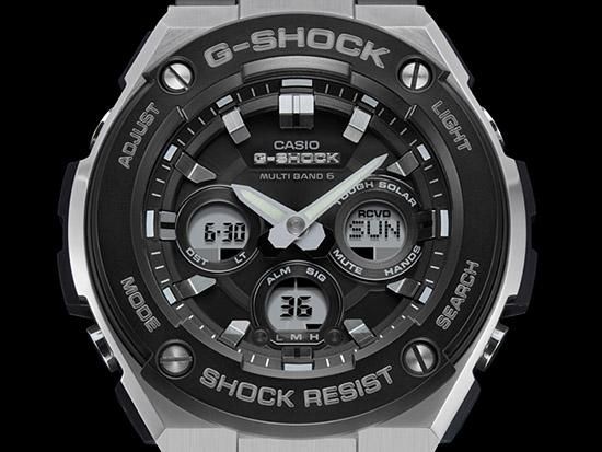定5.6万 G-SHOCK G-STEEL GST-W300BD-1AJF 時計 GST-W300BD-1AJFサポートページ | CASIO