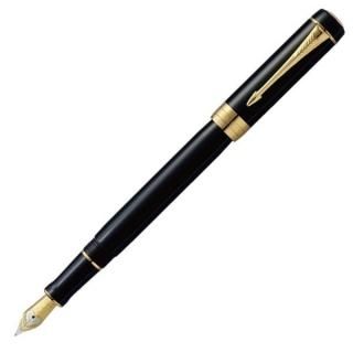 DUOFOLD デュオフォールド クラシック ブラックGT インターナショナル万年筆 F（1931383）18金ペン先